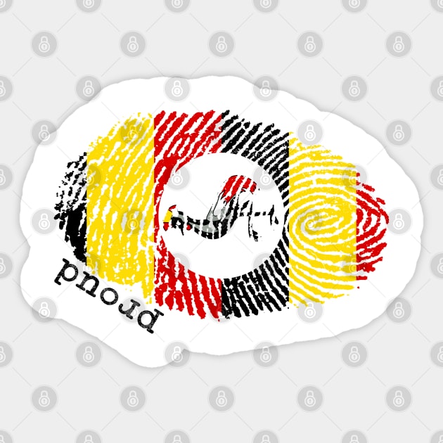 Uganda flag Sticker by Shopx